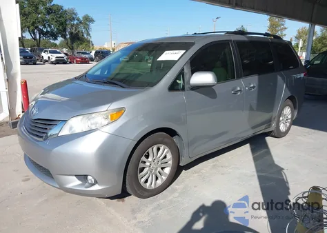 2011 Toyota Sienna Xle V6 from USA, damaged, VIN 5TDYK3DC1BS058105